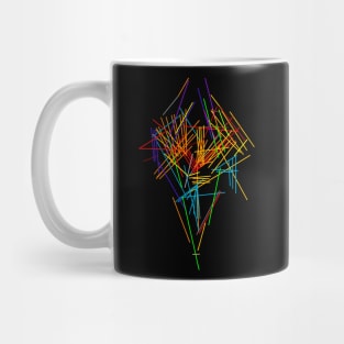 Abstract Futurism Form Mug